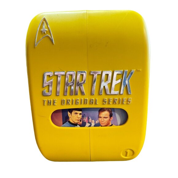 Star Trek Original Series Complete First Season Sci-Fi 8 DVD Yellow Hard Shell - Picture 1 of 4